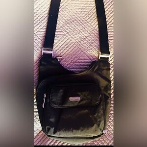 Baggallini Black Messenger Bag